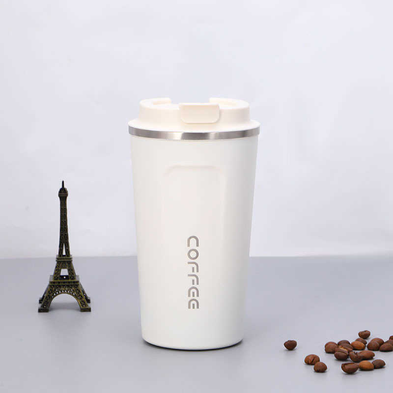 Thermoses Seamless inner liner 304 stainless steel coffee insulation American car advertising gift cup Free shipping