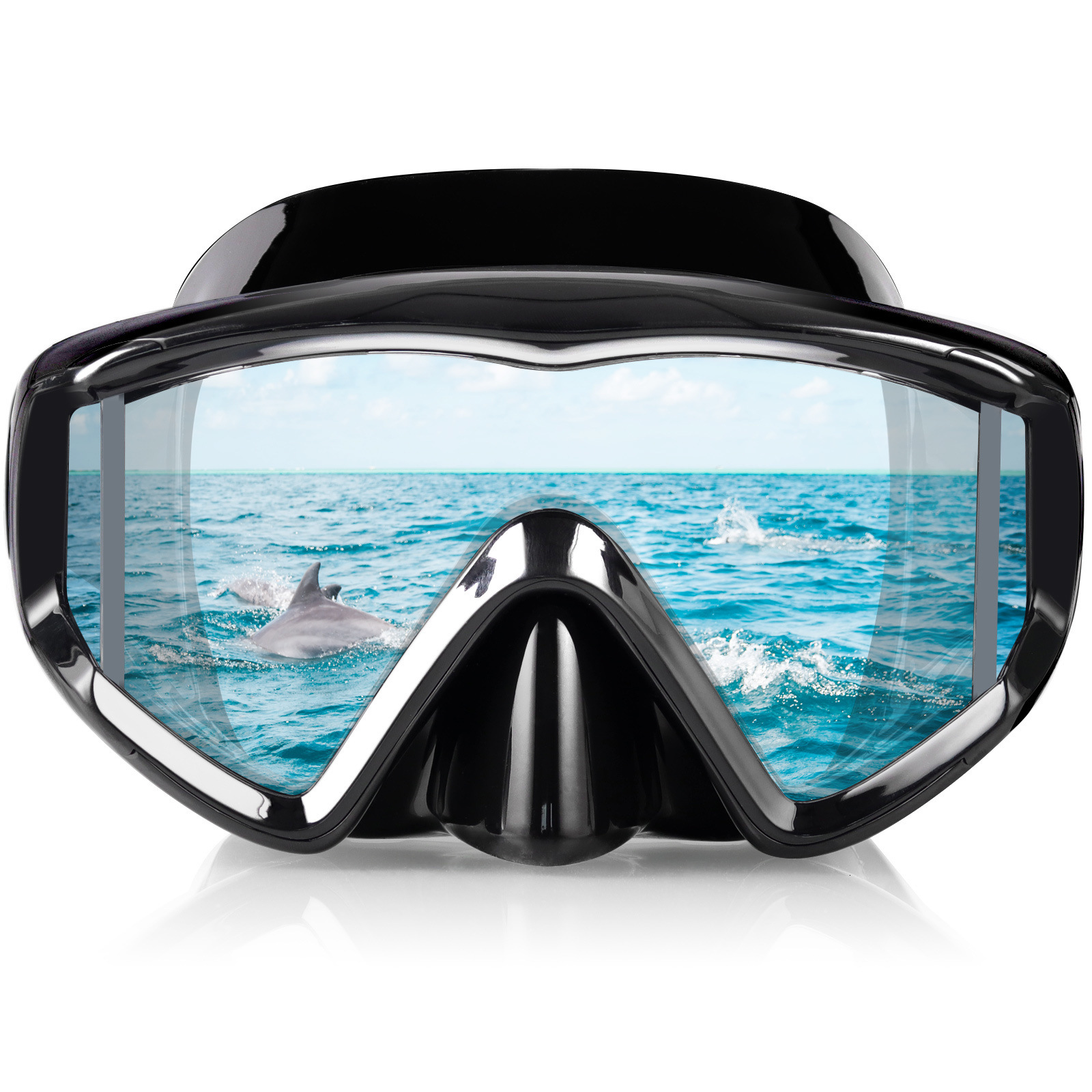 Diving Masks Dry Snorkel Set Pano 3 Window Snorkel Mask AntiFog Scuba Diving Goggles and Snorkel Professional Adult Snorkeling Swim Mask 230515