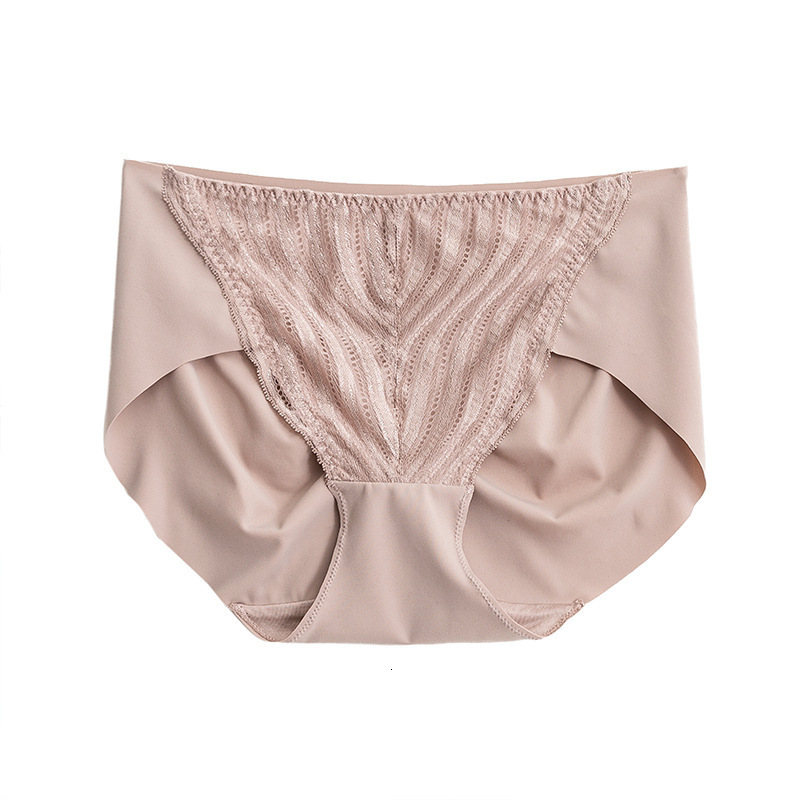 Women's Panties Women 100% Natural Silk Crotch stretch Sexy Lace Middle Rise Panties Briefs Underwear Lingerie TU001 230516