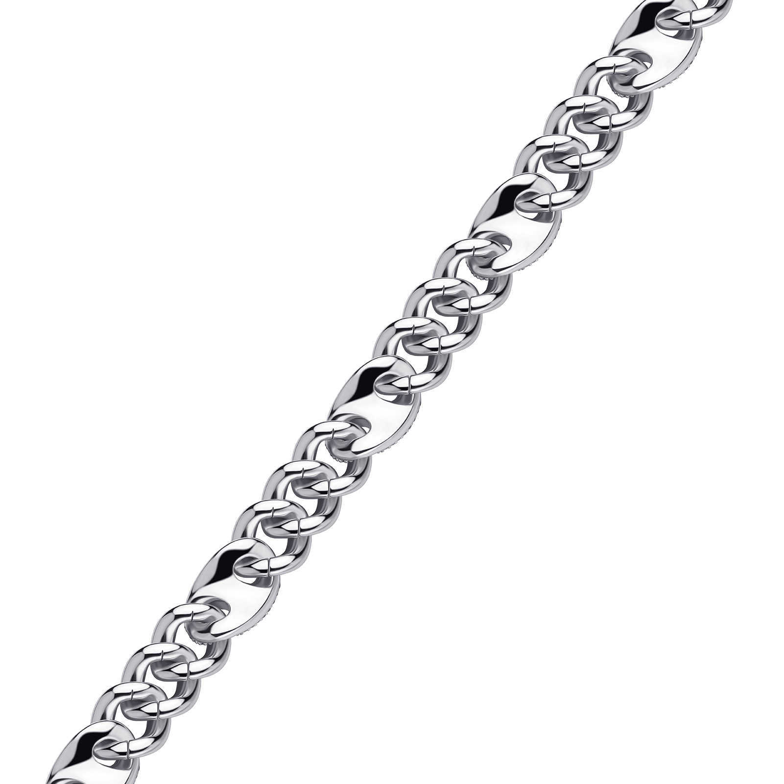 High Quality 20mm Pig Nose Mens Necklace Miami Coffee Bean Cuban Linck Chain Full Zirconium Hip Hop Necklace Curb Chains Real 14k Gold Bracelet For Me