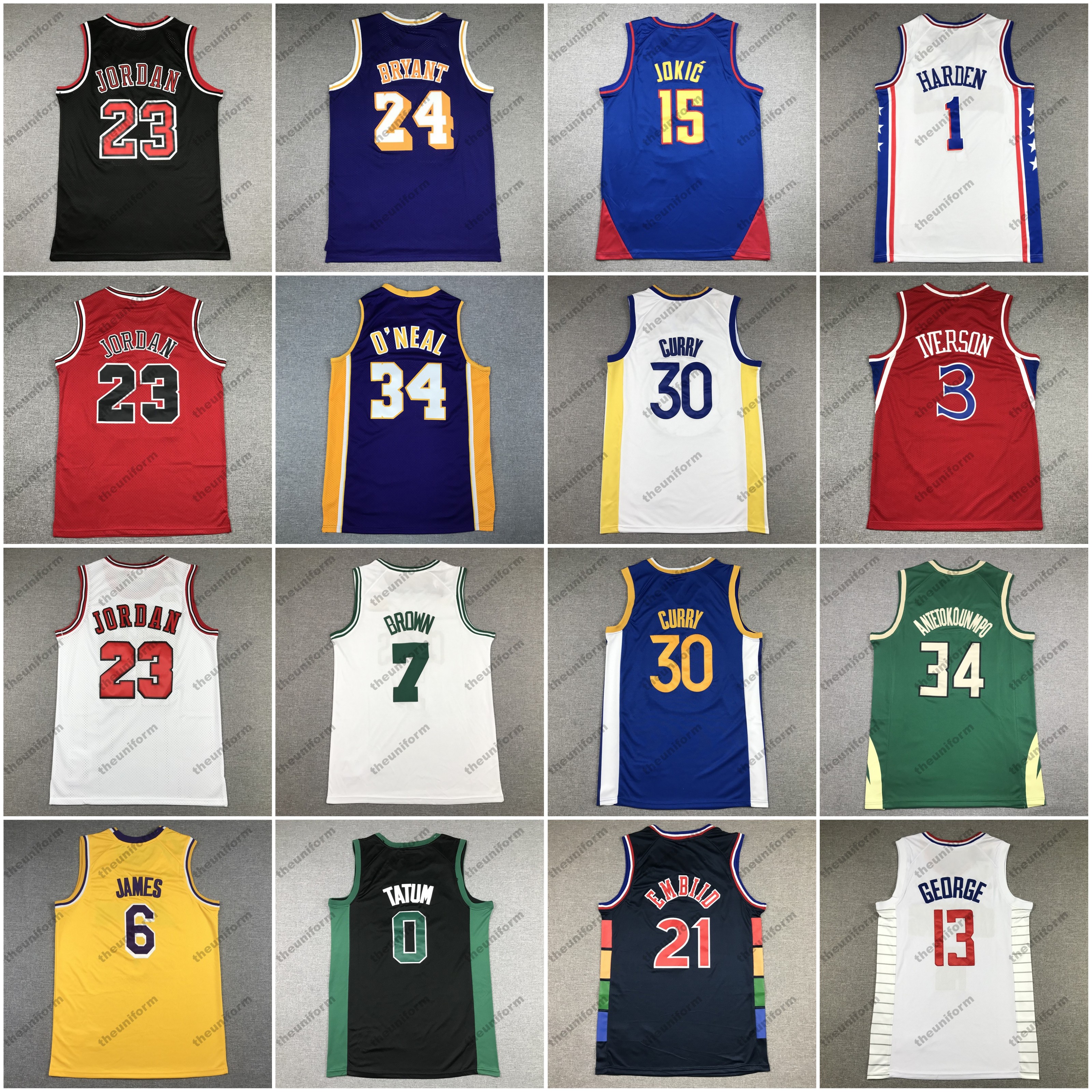 Men Basketball Jersey Nash Anthony Ewing Mitchell Carter McGrady Hardaway Garnett Malone Iverson Mutombo Bibby Petrovic Kemp Payton Barkley Williams Jerseys, Color 17
Men Basketball Jersey Nash Anthony Ewing Mitchell Carter McGrady Hardaway Garnett Malone Iverson Mutombo Bibby Petrovic Kemp Payton Barkley Williams Jerseys, Color 17