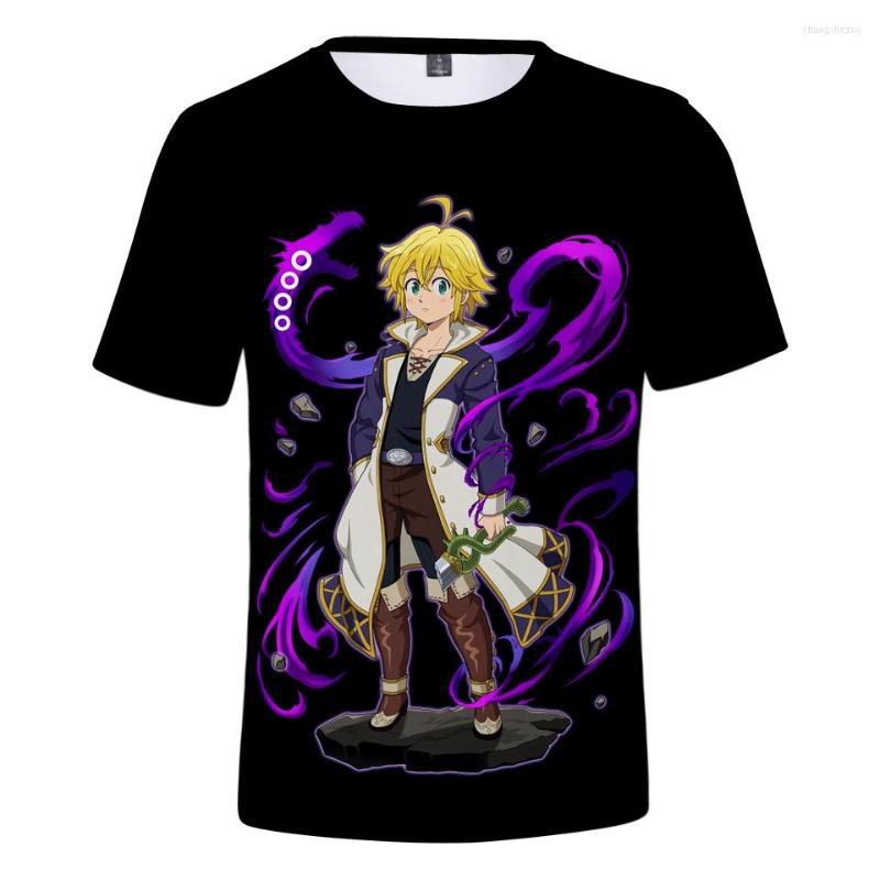 Men's T Shirts Anime Nanatsu No Taizai 3D Printed T-shirt Men Women Summer Casual Harajuku Cartoon The Seven Deadly Sins Shirt
Men's T Shirts Anime Nanatsu No Taizai 3D Printed T-shirt Men Women Summer Casual Harajuku Cartoon The Seven Deadly Sins Shirt