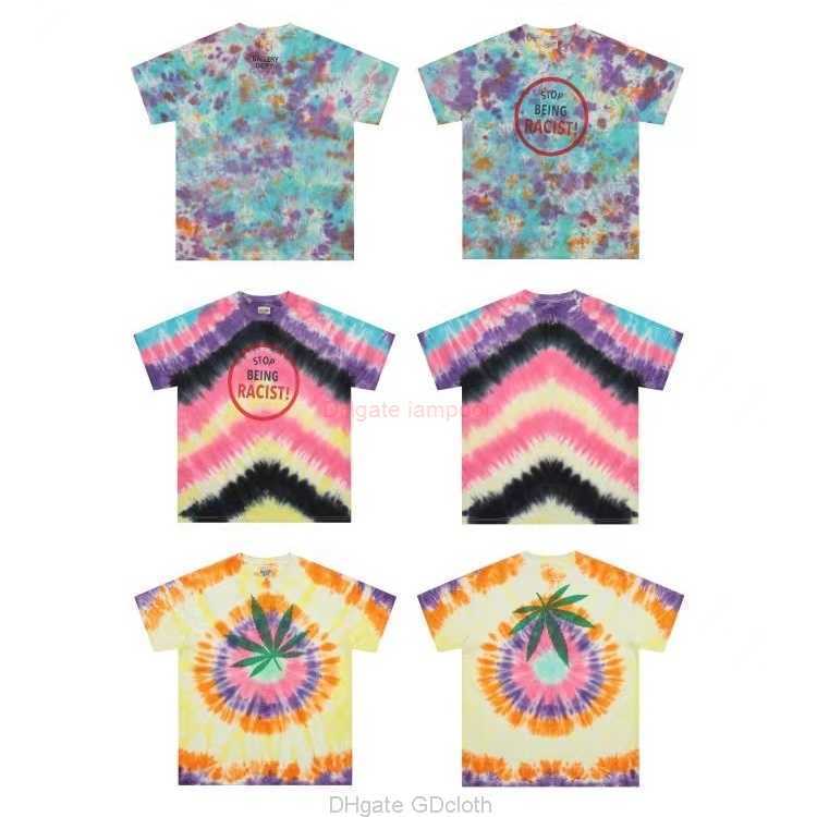 Designer Fashion Clothing Tees Tshirt High Version Galleryes Depts Tie Dyed Letter Printed Short Sleeved High Street Trendy Brand Loose Fitting American Casual Was, Picture color 02
Designer Fashion Clothing Tees Tshirt High Version Galleryes Depts Tie Dyed Letter Printed Short Sleeved High Street Trendy Brand Loose Fitting American Casual Was, Picture color 02