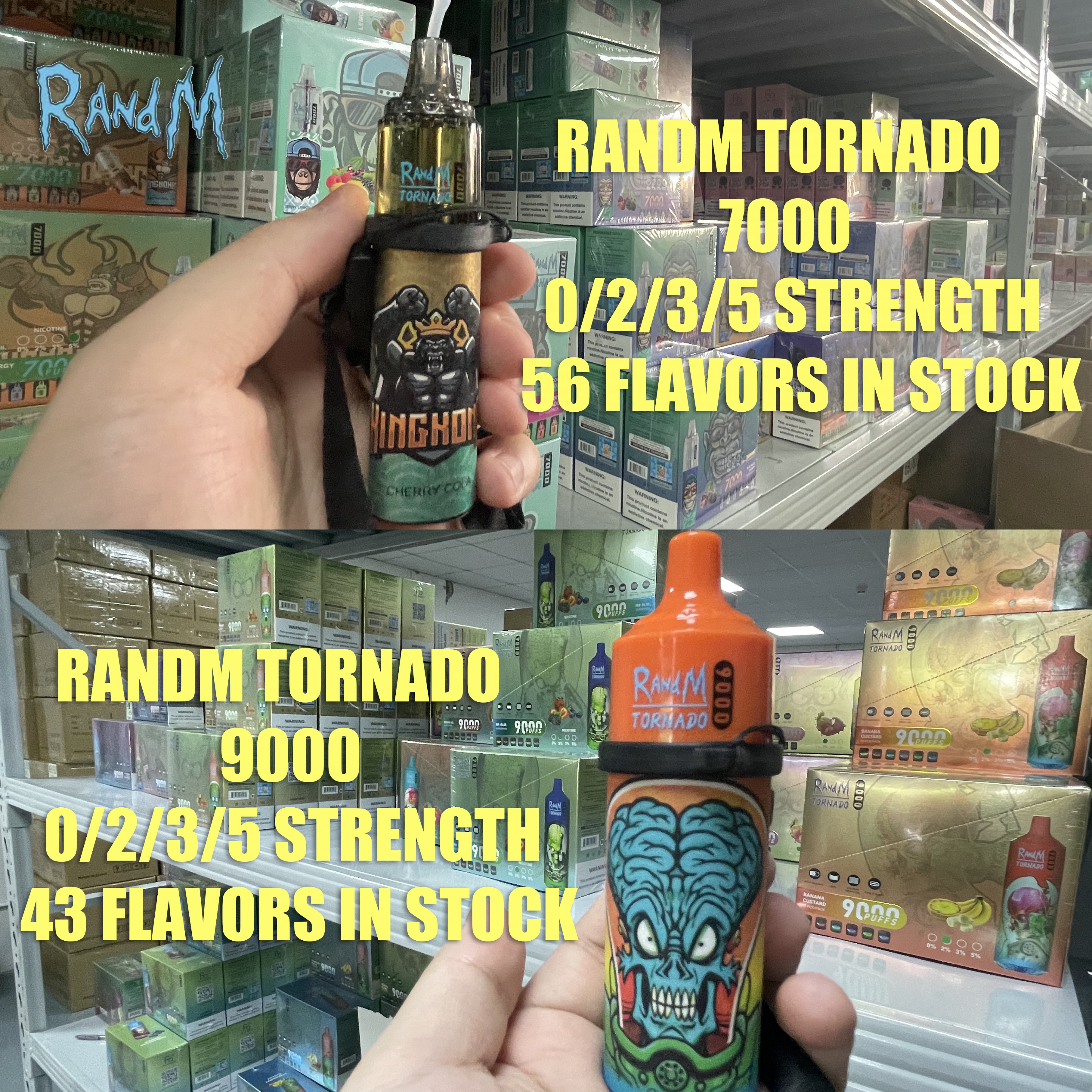 AUTHENTIC RANDM TORNADO E Cigarette Disposable Vape Pen Pod Device 7000 9000 10000 10K+ 10000 plus PUFFS 0/2/3/5 MESH COIL 15ML Capacity Vaporizer rechargeable Battery
AUTHENTIC RANDM TORNADO E Cigarette Disposable Vape Pen Pod Device 7000 9000 10000 10K+ 10000 plus PUFFS 0/2/3/5 MESH COIL 15ML Capacity Vaporizer rechargeable Battery