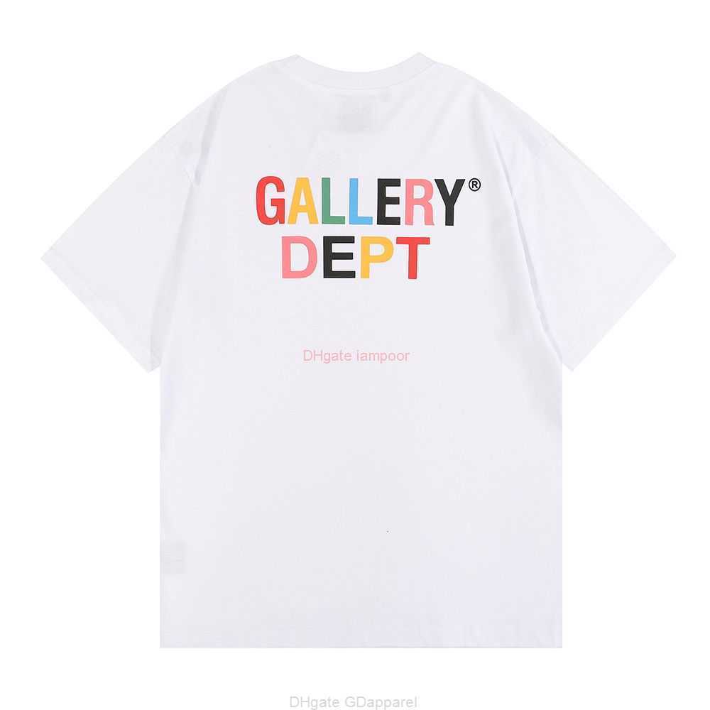 Designer Fashion Clothing Tees Tshirt Galleryes Depts Color Letters High Quality 230g Double Yarn Loose Fit Mens Womens Short Sleeve Tshirt Casual Streetwear Tops R, White 6002
Designer Fashion Clothing Tees Tshirt Galleryes Depts Color Letters High Quality 230g Double Yarn Loose Fit Mens Womens Short Sleeve Tshirt Casual Streetwear Tops R, White 6002