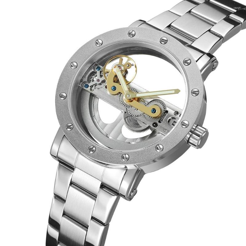Wristwatches Watch Men Fashion Nail Transparent Case Single Bridge Tourbillion Watches Automatic Mechanical, Fsg9418m3t3
Wristwatches Watch Men Fashion Nail Transparent Case Single Bridge Tourbillion Watches Automatic Mechanical, Fsg9418m3t3