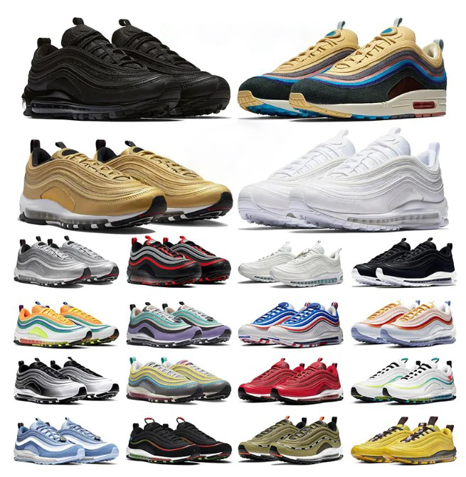 2023 97s Cushion Running Shoes Men Women Black White Gold Sliver Bullet Sean Wotherspoon Satan Jesus Bred Metallic 97 og Mens Trainers Outdoor Sneakers size 36-45, 19
2023 97s Cushion Running Shoes Men Women Black White Gold Sliver Bullet Sean Wotherspoon Satan Jesus Bred Metallic 97 og Mens Trainers Outdoor Sneakers size 36-45, 19