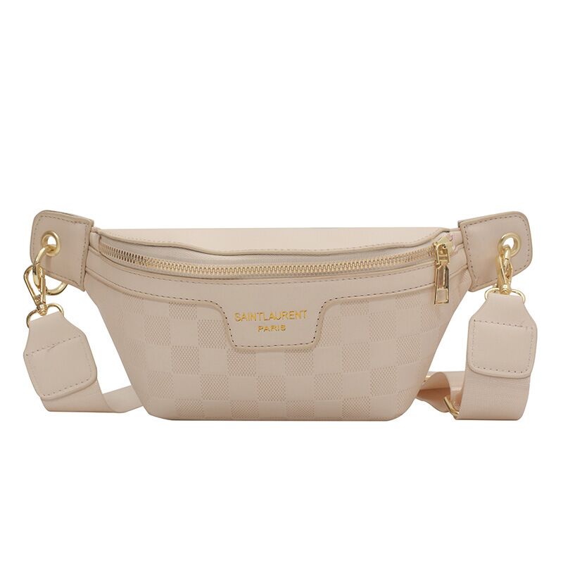 Women Zipper Waist Packs Chest Bag Luxury Designer Handbag Quality PU Ladies Messenger Bag Fashion Female Shoulder Crossbody Bag 230517g