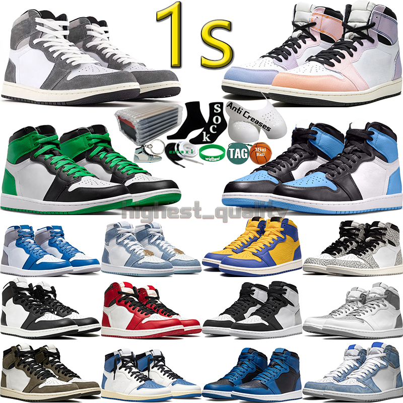 High 1 1s Men Basketball Shoes for Women Skyline Mocha Lucky Green University Blue Ture UNC Black White Craft Vibrations Of Naija Mens Womens Trainers Sports Sneakers, Color-1
High 1 1s Men Basketball Shoes for Women Skyline Mocha Lucky Green University Blue Ture UNC Black White Craft Vibrations Of Naija Mens Womens Trainers Sports Sneakers, Color-1