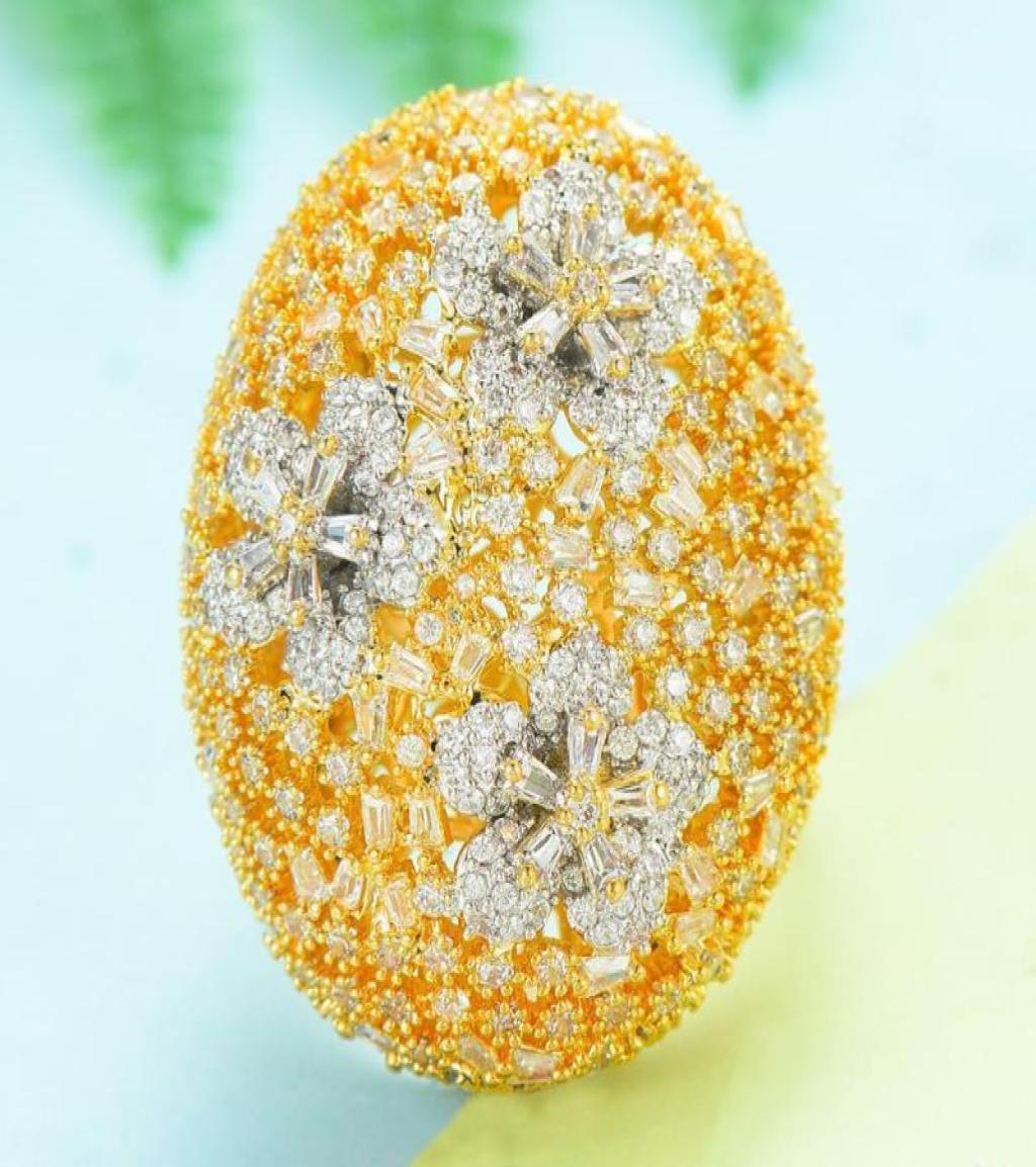 Cluster Rings GODKI Luxury Bicolor 3 Flowers Bold With Zirconia Stones 2021 Women Engagement Party Jewelry High Quality18685030
Cluster Rings GODKI Luxury Bicolor 3 Flowers Bold With Zirconia Stones 2021 Women Engagement Party Jewelry High Quality18685030