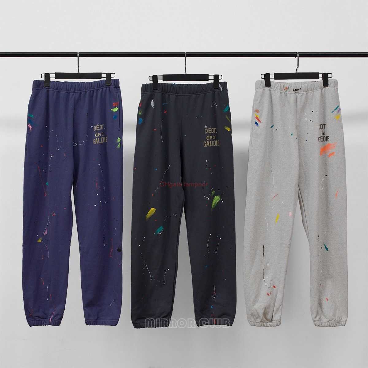 Designer Clothing Galleries Pant Galleryes Depts Washed Used Handpainted Splash Ink Graffiti Leisure Sports Trend Pants Bodysuit Leggings Luxury Casual Streetwe, Royal blue
Designer Clothing Galleries Pant Galleryes Depts Washed Used Handpainted Splash Ink Graffiti Leisure Sports Trend Pants Bodysuit Leggings Luxury Casual Streetwe, Royal blue
