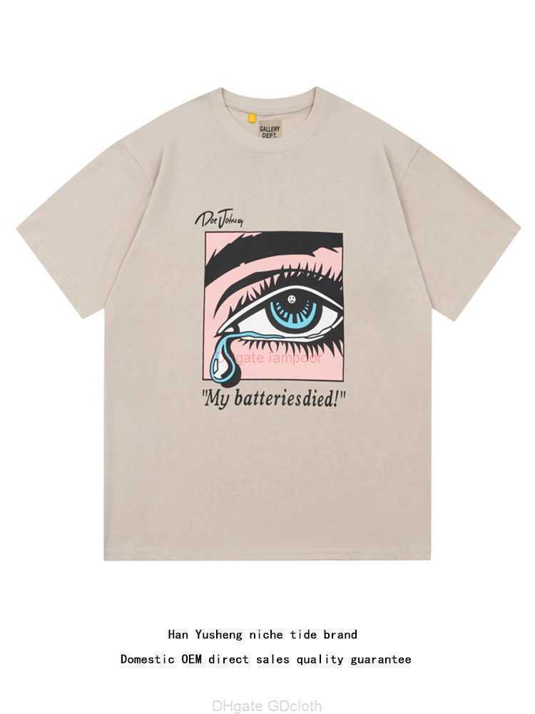 Designer Fashion Clothing Tees Tshirt Galleryes Depts Tearful Big Eyes Pink Stamped Old Vtg Couple Short Sleeve Mens Tshirt Summer Luxury Casual Tops Streetwear Roc, Apricot
Designer Fashion Clothing Tees Tshirt Galleryes Depts Tearful Big Eyes Pink Stamped Old Vtg Couple Short Sleeve Mens Tshirt Summer Luxury Casual Tops Streetwear Roc, Apricot