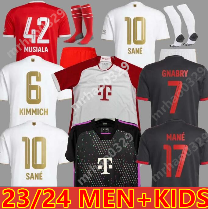23 24 Bayern Munich soccer jerseys DE LIGT SANE 2023 2024 football shirt KIMMICH HERNANDEZ GORETZKA GNABRY camisa de futebol top thailand men kids kits
23 24 Bayern Munich soccer jerseys DE LIGT SANE 2023 2024 football shirt KIMMICH HERNANDEZ GORETZKA GNABRY camisa de futebol top thailand men kids kits
