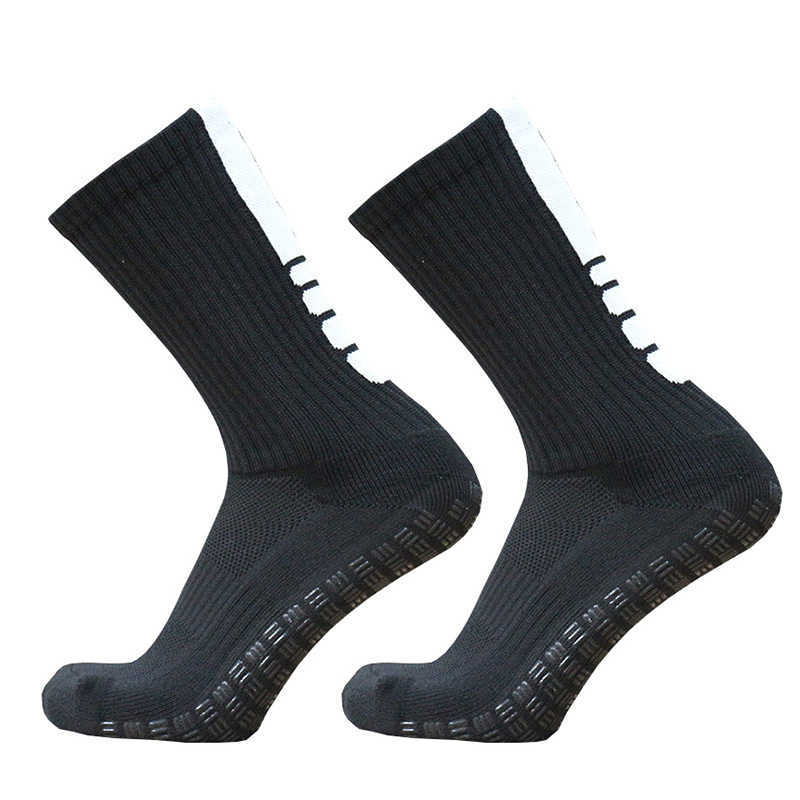 Sports Socks New Sports Football Socks Men Women Silicone Anti Slip Grip Soccer Socks calcetas antideslizantes de futbol J230517