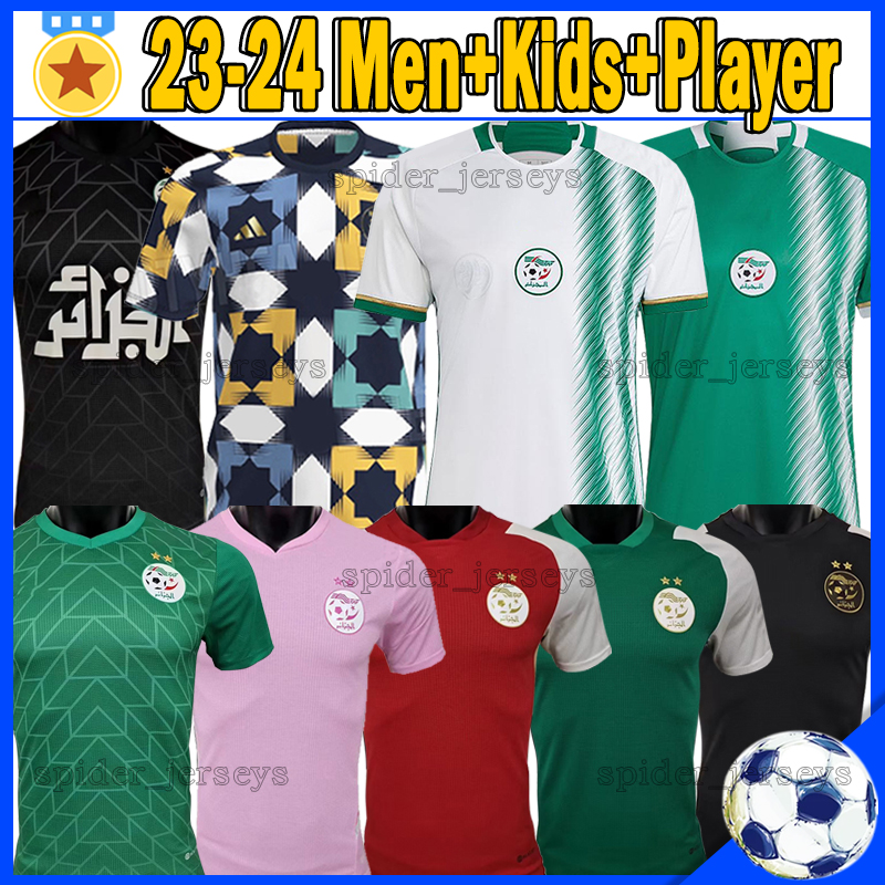 22 23 Algerie soccer jerseys 2023 2024 Fans Player version MAHREZ BRAHIMI BENNACER Algeria special jersey men kids maillot de football shirts training uniforms top, 2022 away
22 23 Algerie soccer jerseys 2023 2024 Fans Player version MAHREZ BRAHIMI BENNACER Algeria special jersey men kids maillot de football shirts training uniforms top, 2022 away