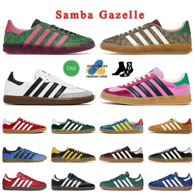 Retro Gazelle Samba Vegan Casual Shoes Designer Men Women 2023 Fashion Mexico Cream AG Black White Gum Mens Blue Beige Pink Velvet OG Bonner Trainer Platform Sneakers, A05 g pink velvet
Retro Gazelle Samba Vegan Casual Shoes Designer Men Women 2023 Fashion Mexico Cream AG Black White Gum Mens Blue Beige Pink Velvet OG Bonner Trainer Platform Sneakers, A05 g pink velvet