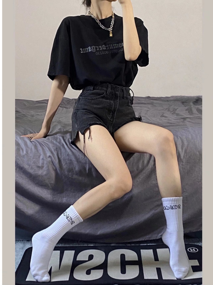 Womens Shorts Feynzzs Summer Wear Is A Trend Of Salty And Sweet Westernstyle Agereducing Fried Street Denim 230516