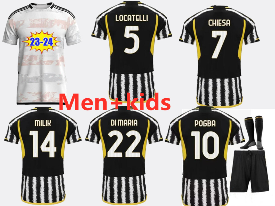 New 23 24 JUVE Soccer Jerseys POGBA DI MARIA PIRLO CHIESA CHIELLINI ZIDANE 2023 2024 Men Kids Kit Football Shirt uniform, Home shirt 
New 23 24 JUVE Soccer Jerseys POGBA DI MARIA PIRLO CHIESA CHIELLINI ZIDANE 2023 2024 Men Kids Kit Football Shirt uniform, Home shirt