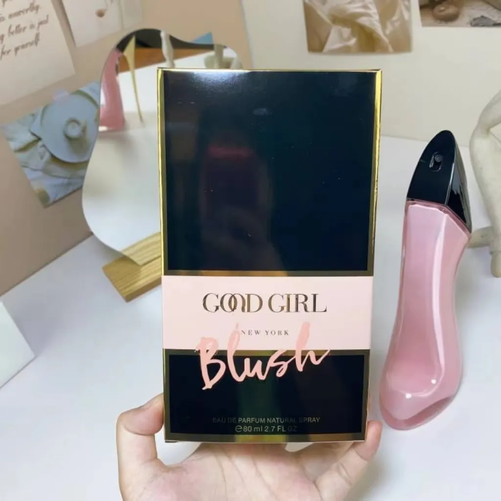 Perfume fragrances for women 80ml Blush good Girl Perfume Eau De Parfum 2.7fl.oz Long Lasting Smell Woman Lady Perfumes Spray Cologne Fast Delivery
Perfume fragrances for women 80ml Blush good Girl Perfume Eau De Parfum 2.7fl.oz Long Lasting Smell Woman Lady Perfumes Spray Cologne Fast Delivery