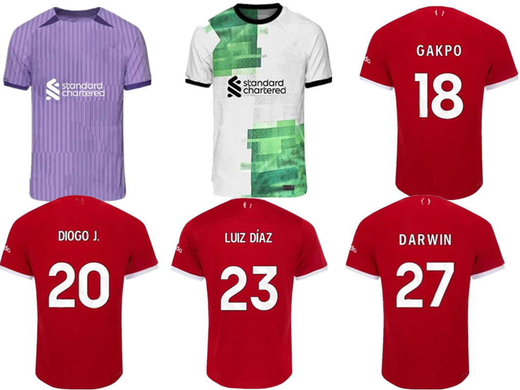 New 23 24 SALAH FIRMINO LiverP00L THIAGO Luis DIaz LVP Soccer Jerseys 2023 Adults and kids VIRGIL Diogo Jota DARWIN Football Shirt kits, Option 1
New 23 24 SALAH FIRMINO LiverP00L THIAGO Luis DIaz LVP Soccer Jerseys 2023 Adults and kids VIRGIL Diogo Jota DARWIN Football Shirt kits, Option 1