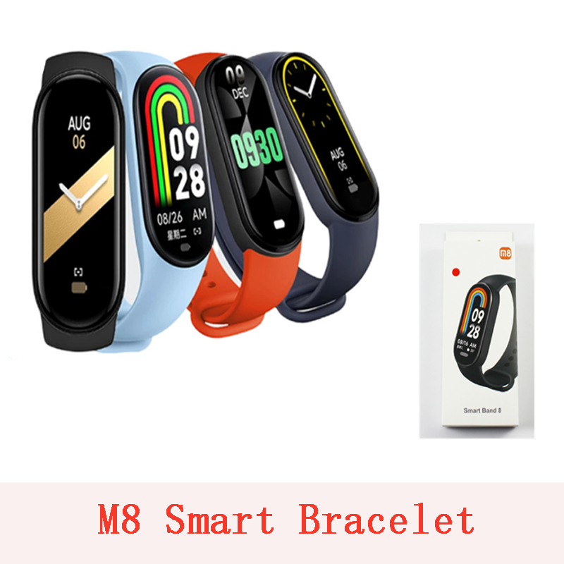 M8 Smart bracelet Fitness Tracker Wristband Inteligente Waterproof Smart band Bracelet For Fitness Watch Heart Rate Monitor
M8 Smart bracelet Fitness Tracker Wristband Inteligente Waterproof Smart band Bracelet For Fitness Watch Heart Rate Monitor