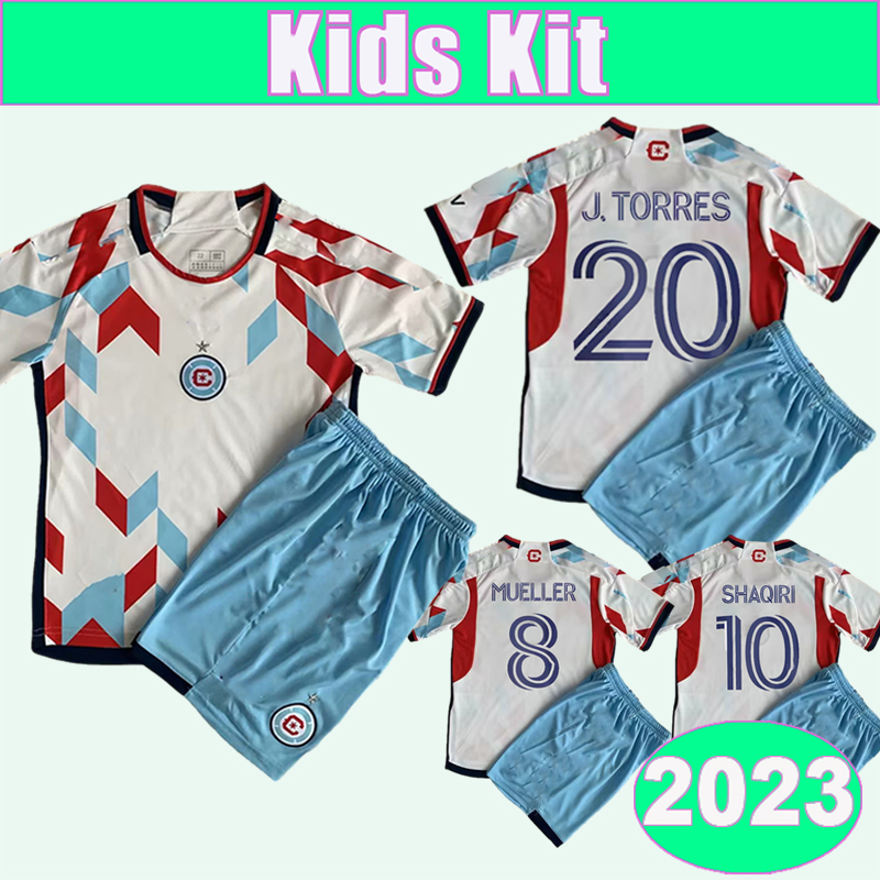 2023 SHAQIRI Kids Kit Soccer Jerseys CHICAGO GUTIERREZ HERBERS J. TORRES Fires Away White Child Suit Football Shirts Short Sleeve Uniforms, Tz13614 2023 away no socks
2023 SHAQIRI Kids Kit Soccer Jerseys CHICAGO GUTIERREZ HERBERS J. TORRES Fires Away White Child Suit Football Shirts Short Sleeve Uniforms, Tz13614 2023 away no socks