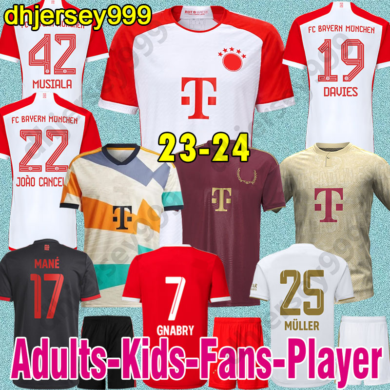 23 24 DE LIGT MUSIALA soccer jerseys MANE SANE HERNANDEZ BAYERN MUNICH GNABRY GORETZKA COMAN MULLER DAVIES KIMMICH football shirt Men Kids kit 2023 2024 uniforms, 90-91 home
23 24 DE LIGT MUSIALA soccer jerseys MANE SANE HERNANDEZ BAYERN MUNICH GNABRY GORETZKA COMAN MULLER DAVIES KIMMICH football shirt Men Kids kit 2023 2024 uniforms, 90-91 home