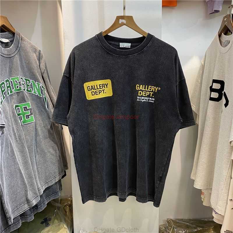Designer Fashion Clothing Tees Tshirt Galleryes Depts High Street Lettering Print Loose Wash Vintage Video Couple Short Sleeve Summer Tshirt Fashion Luxury Casual, Gray
Designer Fashion Clothing Tees Tshirt Galleryes Depts High Street Lettering Print Loose Wash Vintage Video Couple Short Sleeve Summer Tshirt Fashion Luxury Casual, Gray