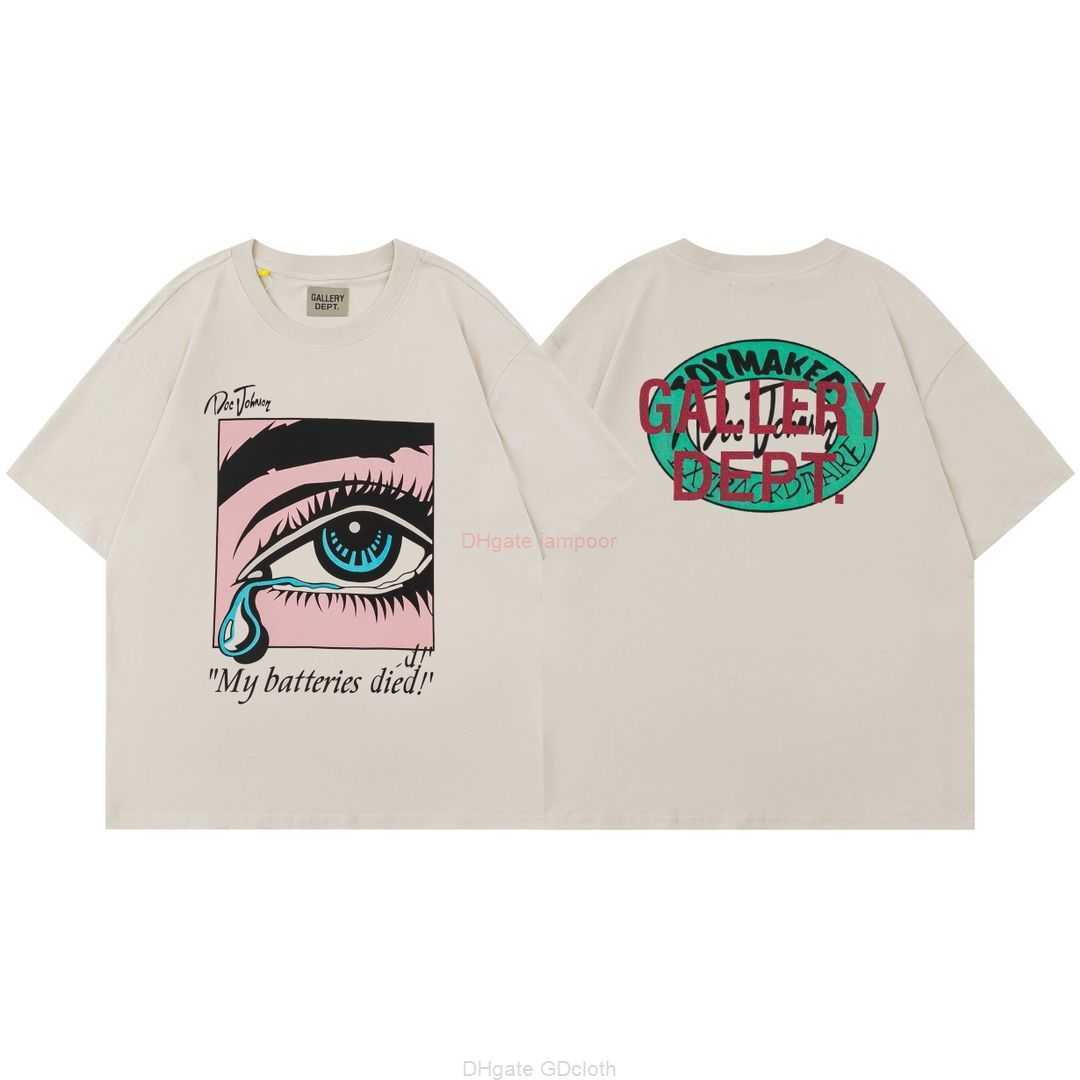 Designer Fashion Clothing Tees Tshirt Top quality 23ss Galleryes Deptes Fashion Mens Tears in Eyes Comic Print Tshirt Net Red Short Sleeve t Casual Streetwear Tops Ro, Apricot
Designer Fashion Clothing Tees Tshirt Top quality 23ss Galleryes Deptes Fashion Mens Tears in Eyes Comic Print Tshirt Net Red Short Sleeve t Casual Streetwear Tops Ro, Apricot