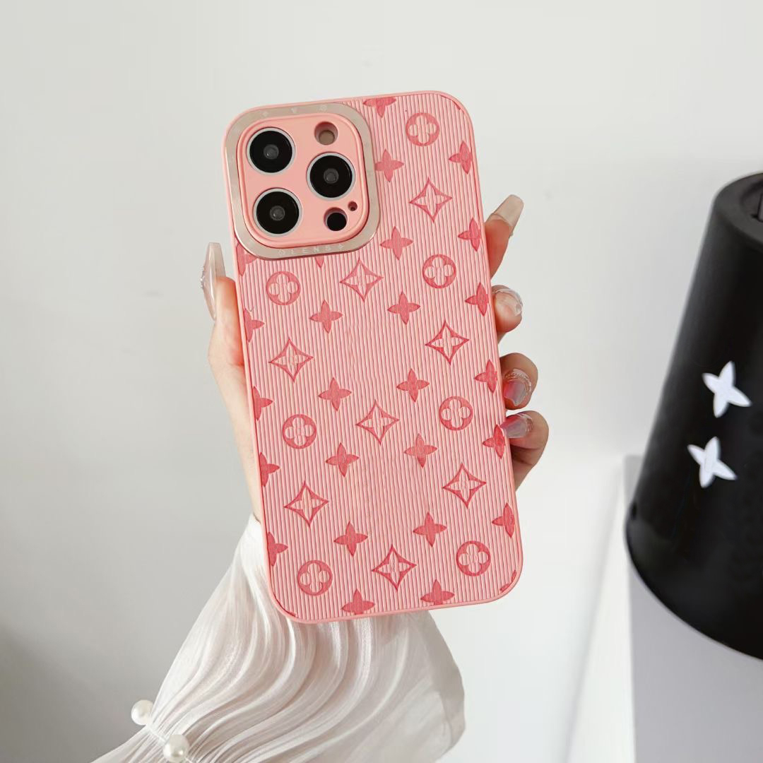 

Beautiful LU iPhone Phone Cases 14 Pro Max Luxury Designer Purse for 14promax 13promax 12promax 11promax 14pro 13pro 13 12pro 12 11Pro 11 Xs X Xr 7 8 Case with Logo Box, #4