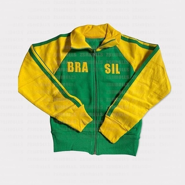 Men s Pants Ritsleting Hoodie 2000 Sampah Gotik Jaket Y2K Estetika Retro Bintang Lima Brasil Hijau Kaus Huruf Bordir 230517
