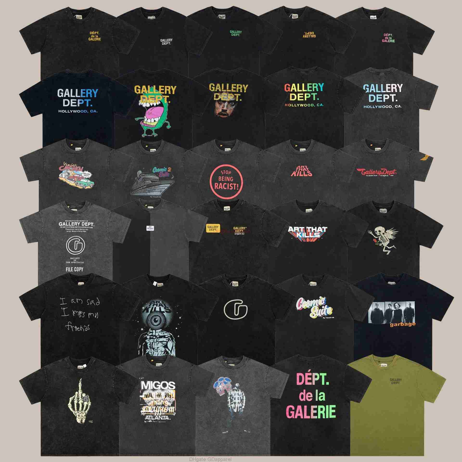 Designer Fashion Clothing Tees Tshirt Galleryes Depts Washed Old Short Sleeve Fashion Vintage Print Couples Summer Casual Tshirt Men Casual Streetwear Tops Rock Hi, D12 washed black
Designer Fashion Clothing Tees Tshirt Galleryes Depts Washed Old Short Sleeve Fashion Vintage Print Couples Summer Casual Tshirt Men Casual Streetwear Tops Rock Hi, D12 washed black