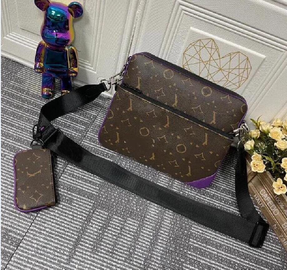 Designer bags 10A High Quality Genuine Leather Men's Trio 3pcs Messenger Bags Detachable Trio black Men Crossbody 3 in 1 Set women Shoulder Bag Handbags Purse Wallet, 10a+brown flower purple
Designer bags 10A High Quality Genuine Leather Men's Trio 3pcs Messenger Bags Detachable Trio black Men Crossbody 3 in 1 Set women Shoulder Bag Handbags Purse Wallet, 10a+brown flower purple