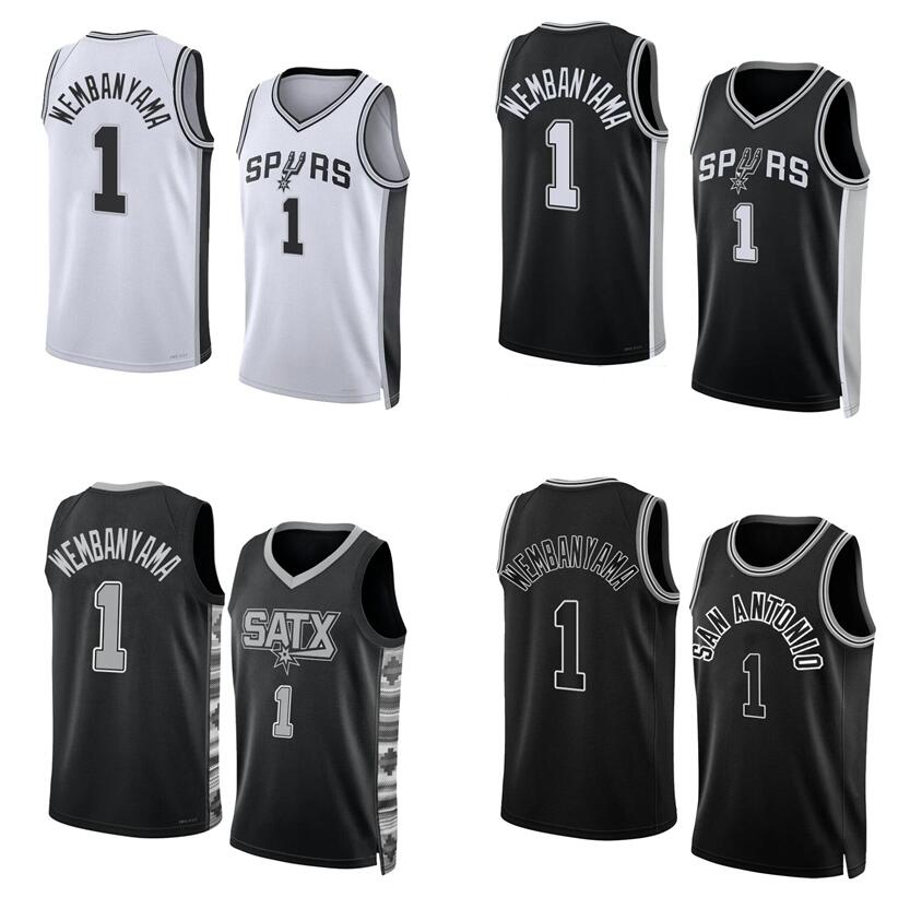 Victor Wembanyama Basketball jerseys S-XXL 2023-24 First Draft white black Men Women kids city jersey, With logo
Victor Wembanyama Basketball jerseys S-XXL 2023-24 First Draft white black Men Women kids city jersey, With logo