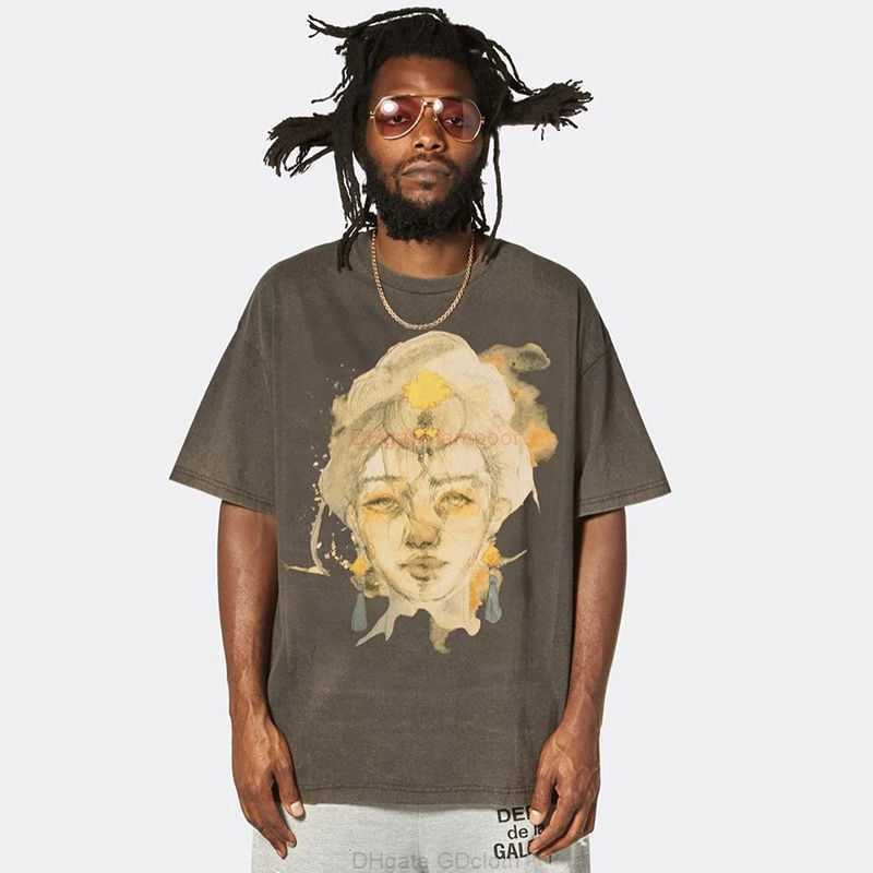 Designer Fashion Clothing Tees Tshirt Galleryes Depts Gold Plated High Street Loose American Print Portrait Back Letter Short Sleeve Tshirt Luxury Casual tops 2023, Lai-225 (white)
Designer Fashion Clothing Tees Tshirt Galleryes Depts Gold Plated High Street Loose American Print Portrait Back Letter Short Sleeve Tshirt Luxury Casual tops 2023, Lai-225 (white)