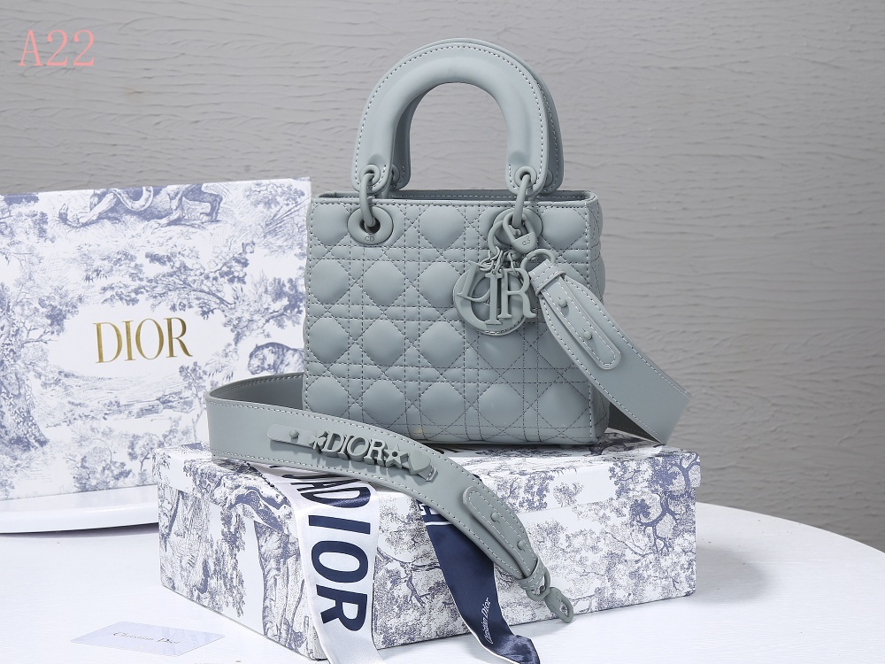Lady Di.or's new matte collection, complete with chain hardware, comes in a textured matte black, White
Lady Di.or's new matte collection, complete with chain hardware, comes in a textured matte black, White