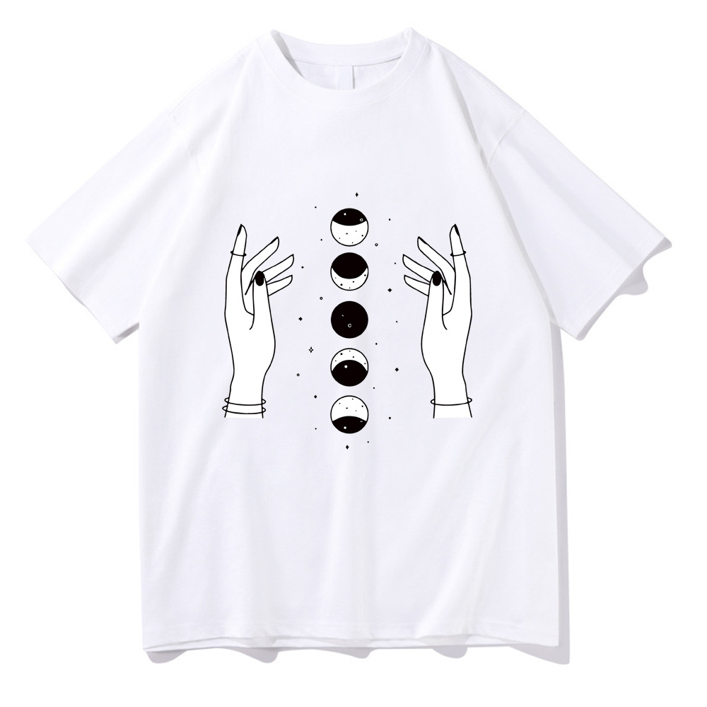Designer T-shirt Boys and Girls Short Sleeve Women's Fashion Moon Print Loose casual Harajuku Ton Sleeve Women's Breathable Casual XS-XXXXL white8, Choose the following color as the standa
Designer T-shirt Boys and Girls Short Sleeve Women's Fashion Moon Print Loose casual Harajuku Ton Sleeve Women's Breathable Casual XS-XXXXL white8, Choose the following color as the standa