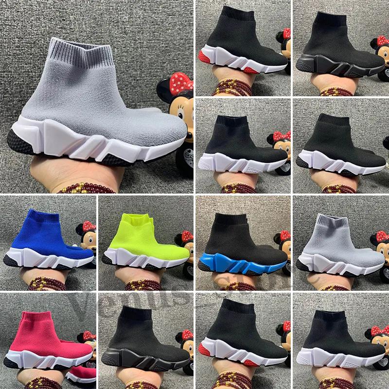 Kids Fashion Luxury Paris Boys Gilrs Speed Trainer Sock Shoes Triple Black White Red Oreo Stretch-Knit Designer Toddler Sneakers Eur 24-35, Top quality
Kids Fashion Luxury Paris Boys Gilrs Speed Trainer Sock Shoes Triple Black White Red Oreo Stretch-Knit Designer Toddler Sneakers Eur 24-35, Top quality