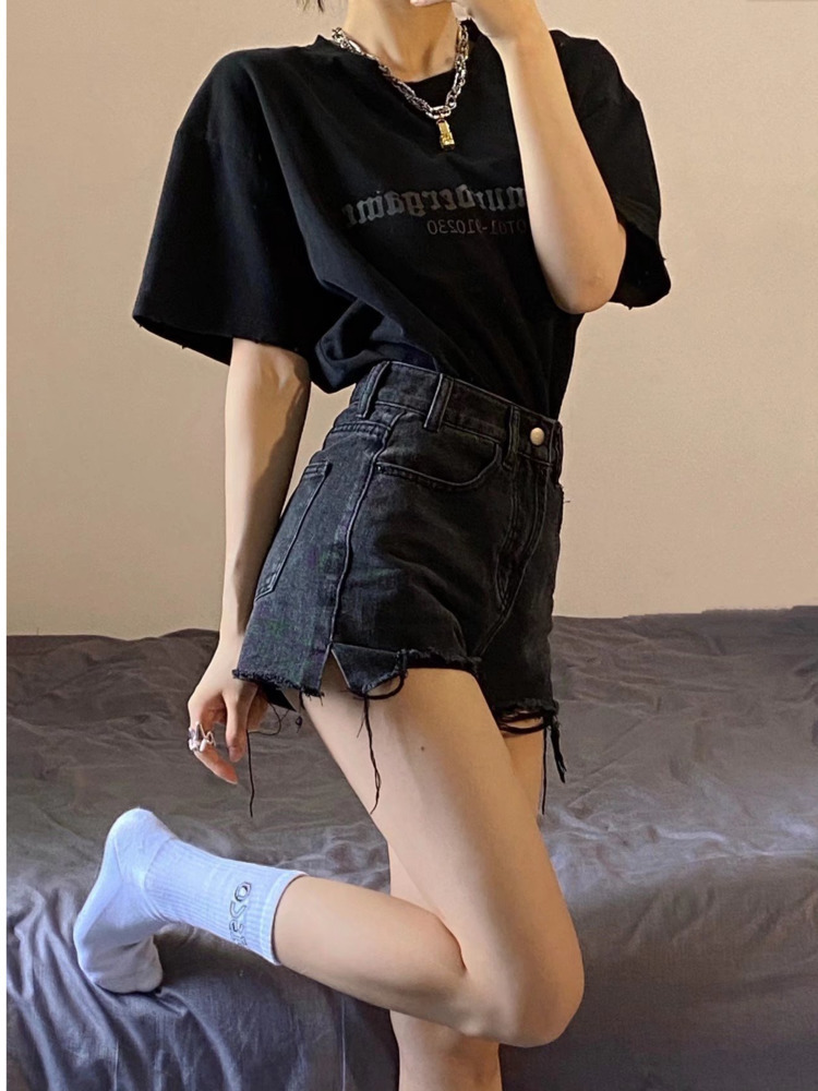 Womens Shorts Feynzzs Summer Wear Is A Trend Of Salty And Sweet Westernstyle Agereducing Fried Street Denim 230516