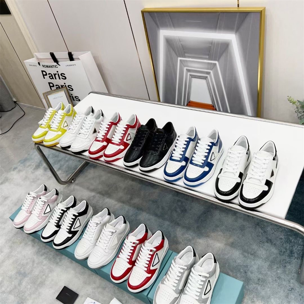 Designer Shoes District Leather Sneakers Calfskin Breathable Trainers Rubber Triangle Shoe Casual Walking Comfort Outdoor Sneaker, 07
Designer Shoes District Leather Sneakers Calfskin Breathable Trainers Rubber Triangle Shoe Casual Walking Comfort Outdoor Sneaker, 07