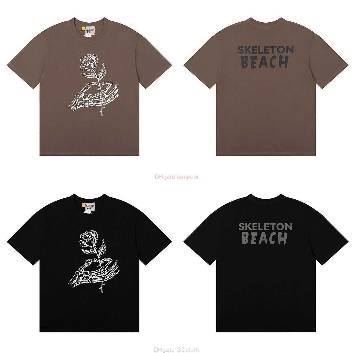 Designer Fashion Clothing Tees Tshirt 2023 New Galleryes Depts Wilted Rose Printed Double Yarn Pure Cotton Short Sleeve Tshirt for Men Luxury Casual Tops Streetwear, Black
Designer Fashion Clothing Tees Tshirt 2023 New Galleryes Depts Wilted Rose Printed Double Yarn Pure Cotton Short Sleeve Tshirt for Men Luxury Casual Tops Streetwear, Black