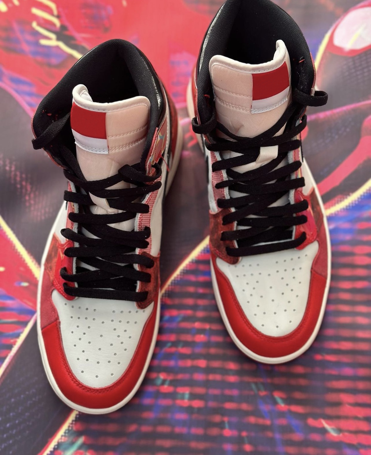 Jumpman 1 Spider-Verse 1s Basketball Shoes Mens Sneaker DV1748-601 University Red Black White Men Women Trainers Sports Sneakers 36-47, Color#11
Jumpman 1 Spider-Verse 1s Basketball Shoes Mens Sneaker DV1748-601 University Red Black White Men Women Trainers Sports Sneakers 36-47, Color#11