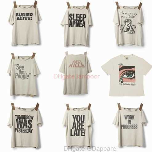 Designer Fashion Clothing Tees Tshirt Galleryes Depts New Slogan Letter Printing Pure Cotton Short Sleeve American High Street Mens Womens Loose Tshirt Tops for sal, Rice white 01
Designer Fashion Clothing Tees Tshirt Galleryes Depts New Slogan Letter Printing Pure Cotton Short Sleeve American High Street Mens Womens Loose Tshirt Tops for sal, Rice white 01