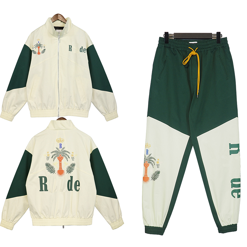 Mens Tracksuits sports suit designer jacket pants suit stitching color pair women's street casual fashion suit 333, 13
Mens Tracksuits sports suit designer jacket pants suit stitching color pair women's street casual fashion suit 333, 13