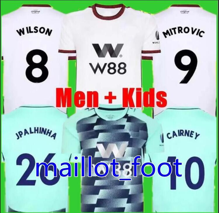 2022 2023 KEBANO Mitrovic soccer jerseys 22/23 Home away CAIRNEY WILSON MUNIZ J. Palhinha ROBINSON SOLOMON CHALOBAH ANDREAS REED MBABU football shirt men kids Uniform
2022 2023 KEBANO Mitrovic soccer jerseys 22/23 Home away CAIRNEY WILSON MUNIZ J. Palhinha ROBINSON SOLOMON CHALOBAH ANDREAS REED MBABU football shirt men kids Uniform