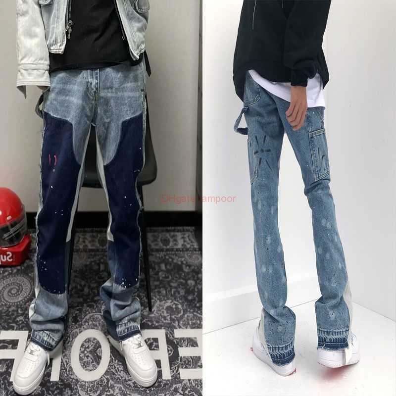 Fashion Designer Clothing Galleries Denim Pants Galleryes Depts Ins Manager Same Style of Gabe Style Jeans Rock Hip Hop Straight Distressed Ripped Motocycle Biker P, Blue
Fashion Designer Clothing Galleries Denim Pants Galleryes Depts Ins Manager Same Style of Gabe Style Jeans Rock Hip Hop Straight Distressed Ripped Motocycle Biker P, Blue