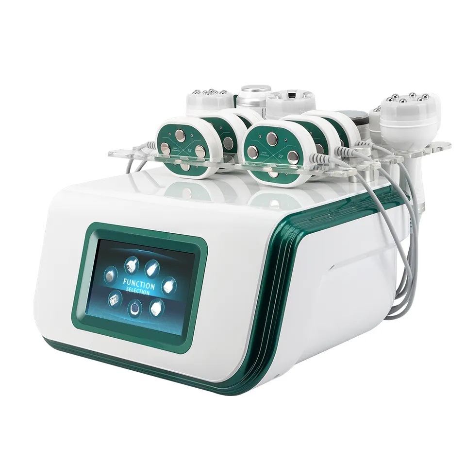 NEW Brand 8 In 1 Unoisetion Cavitation Radio Frequency Vacuum Photon Lipo Laser Body Slimming Fat Removal Beauty Machine