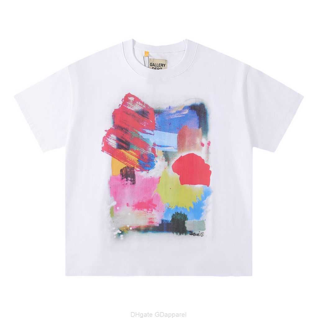 Designer Fashion Clothing Tees Tshirt Galleryes Depts Painted Graffiti Watercolor Ink Printing Short Sleeved Mens High Street Casual Loose Tshirt Women Luxury Cas, White
Designer Fashion Clothing Tees Tshirt Galleryes Depts Painted Graffiti Watercolor Ink Printing Short Sleeved Mens High Street Casual Loose Tshirt Women Luxury Cas, White