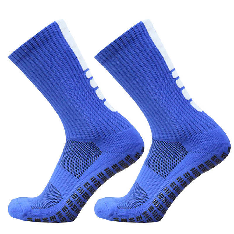 Sports Socks New Sports Football Socks Men Women Silicone Anti Slip Grip Soccer Socks calcetas antideslizantes de futbol J230517