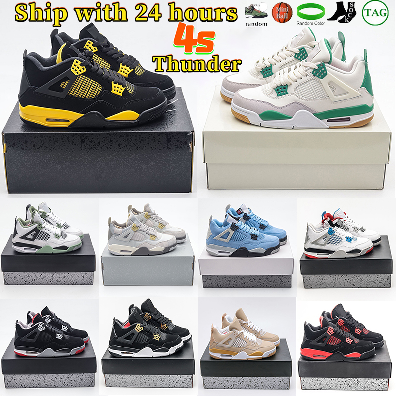 2023 Mens womens basketball Shoes 4 4s Designer sports Sneakers Pine Green Thunder Seafoam Craft Photon Dust Bred White Oreo University Blue men women Trainers, #31- multi-colour
2023 Mens womens basketball Shoes 4 4s Designer sports Sneakers Pine Green Thunder Seafoam Craft Photon Dust Bred White Oreo University Blue men women Trainers, #31- multi-colour